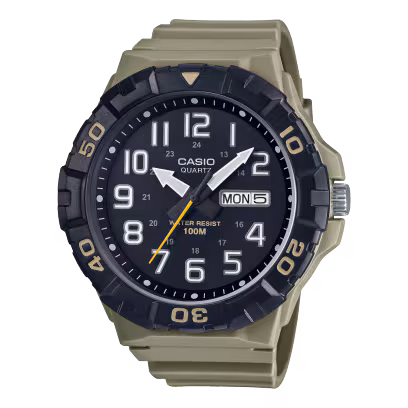ساعت مچی مردانه کاسیو casio بند رزین مدل MRW-210H-5AV 